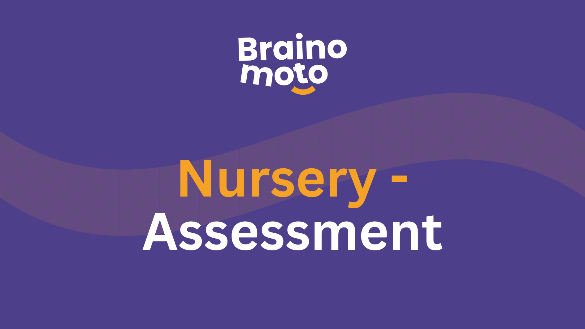 Assessment - Nursery