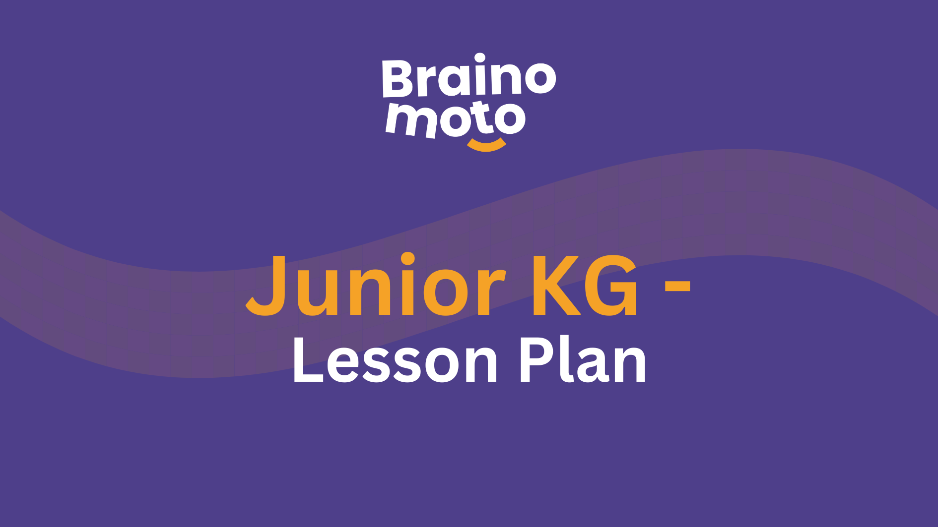 Junior KG - L1